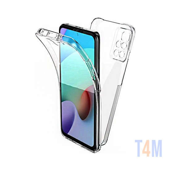 Funda de Silicona 360º para Xiaomi Redmi Note 11 Pro 4g/5g Transparente